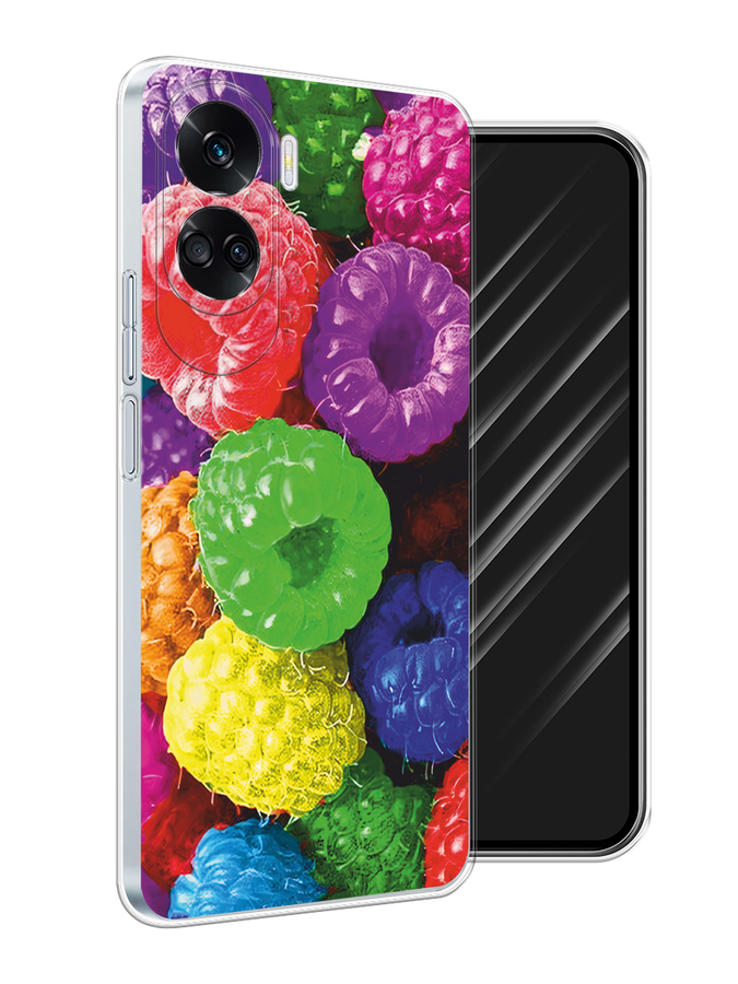 

Чехол Awog на Honor 90 Lite "Разноцветная малина", Разноцветный, 6122350-1