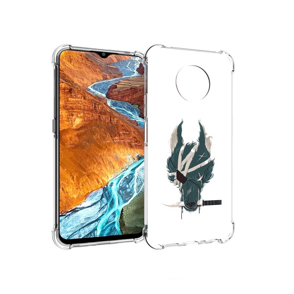 

Чехол MyPads Tocco для Nokia G300 волк-разбойник (PT224563.108.271), Прозрачный, Tocco
