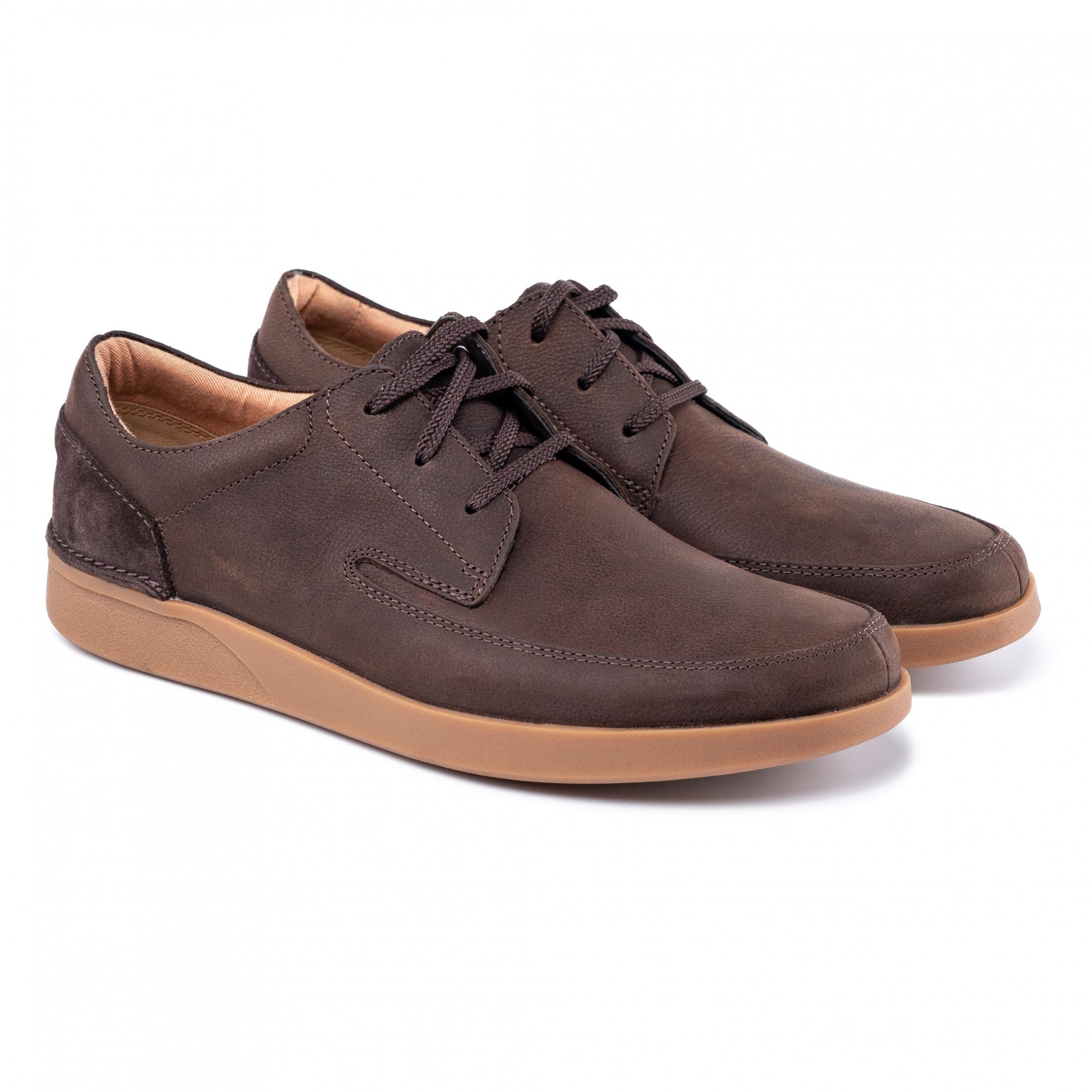 

Полуботинки мужские Clarks Oakland Craft коричневые 42 EU, Oakland Craft