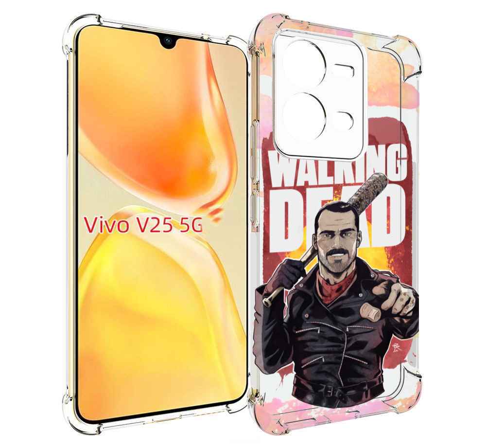 

Чехол MyPads ниган-смит для Vivo V25 5G / V25e, Прозрачный, Tocco