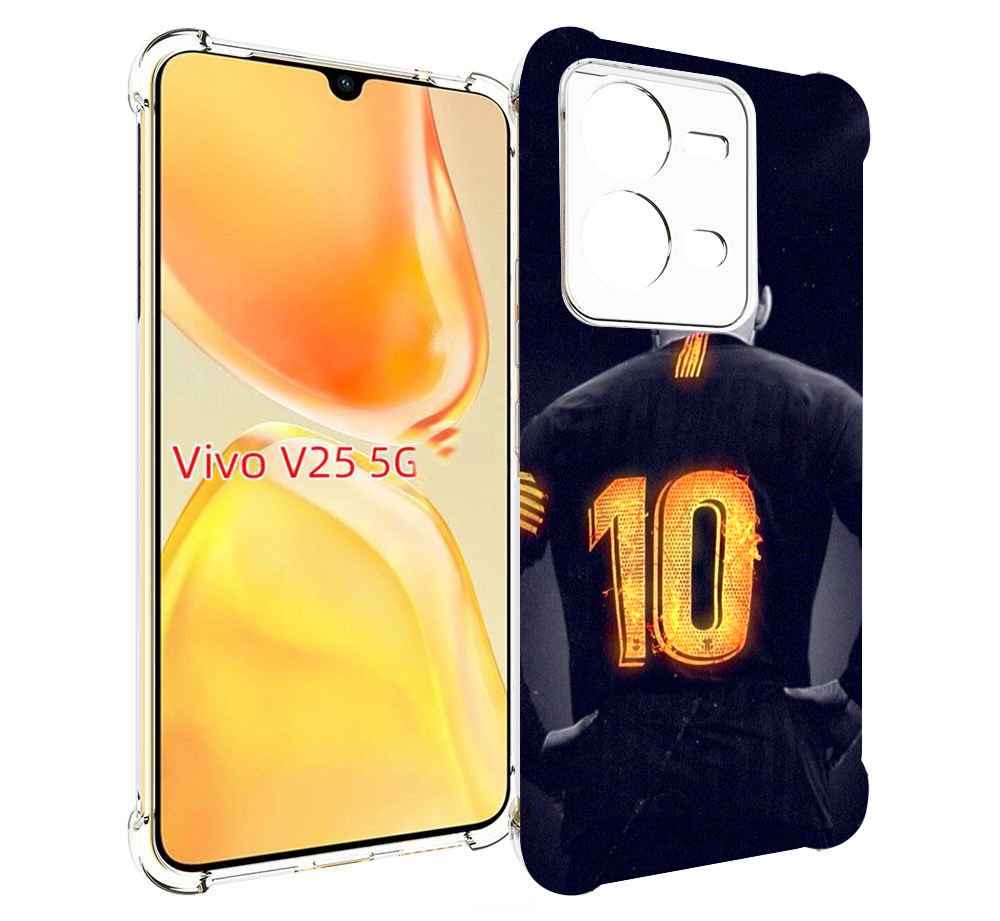 

Чехол MyPads номер-10 для Vivo V25 5G / V25e, Прозрачный, Tocco