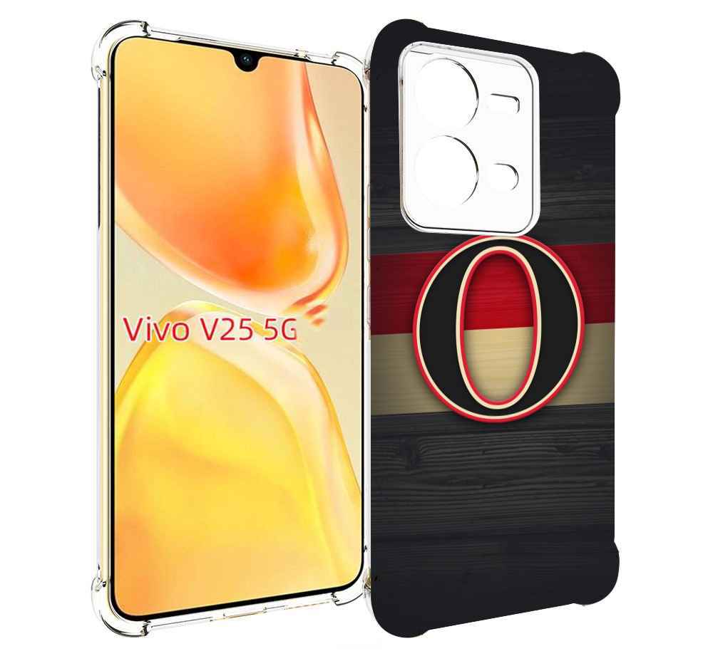 

Чехол MyPads оттава сенаторс для Vivo V25 5G / V25e, Прозрачный, Tocco