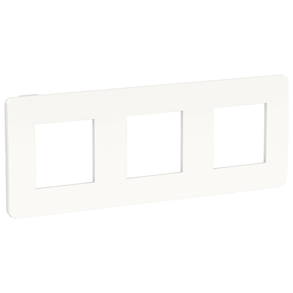 

Рамка SE 3-ная Unica Studio, Белая/Белая 9 шт, NU280618.9, Белый
