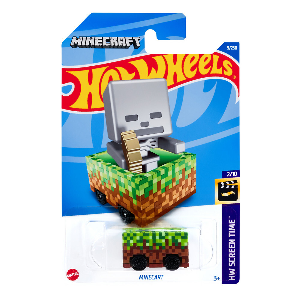 

Машинка Hot Wheels Minecart Зелено-коричневый C4982/HCV00
