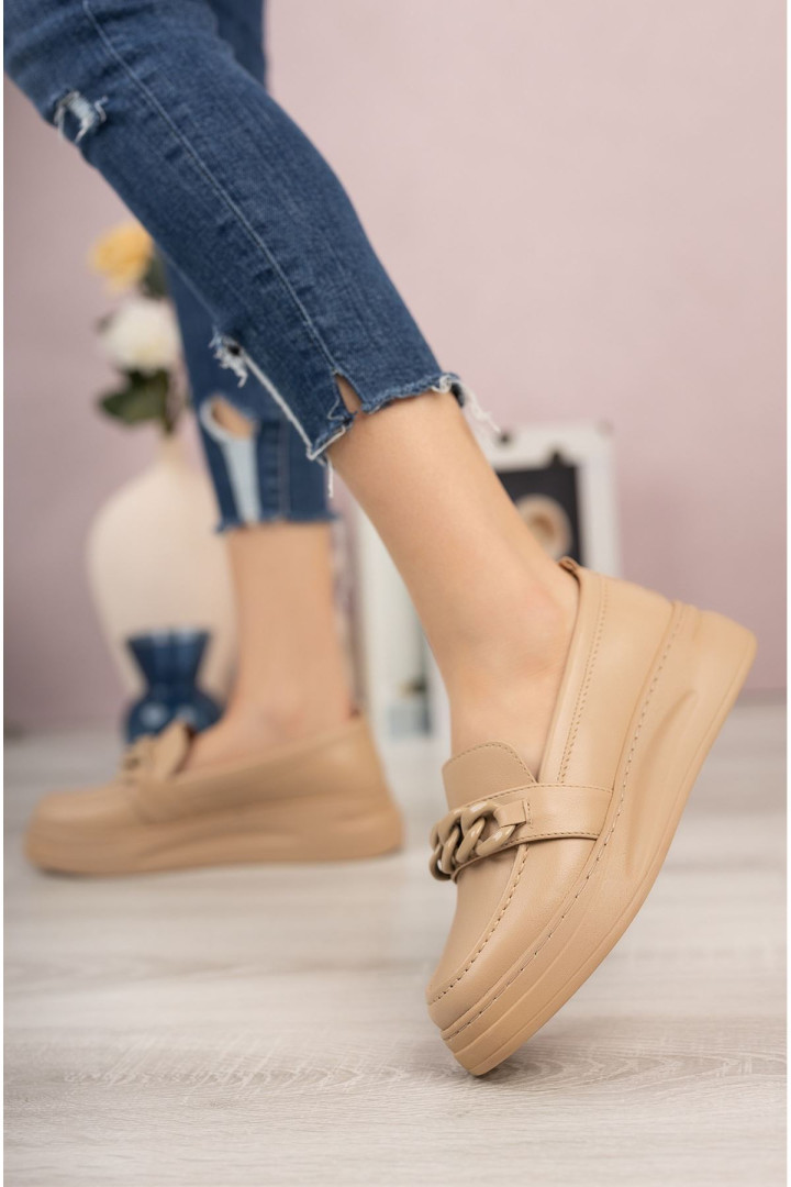 

Лоферы женские Freemax Abb.2022.501-497 бежевые 39 EU (доставка из-за рубежа), Abb.2022.501-497