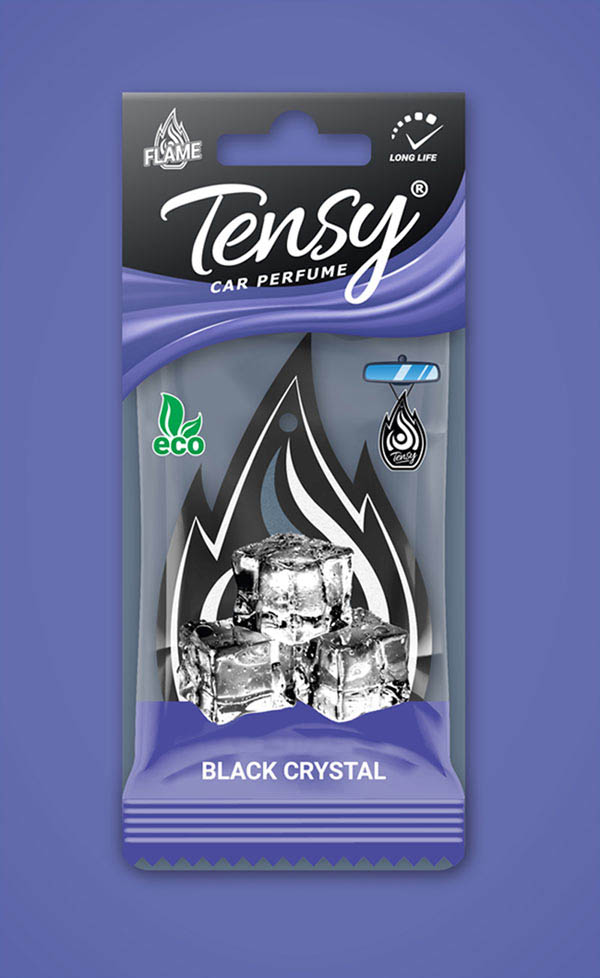 

Ароматизатор в машину Tensy ТА55 Черный лед