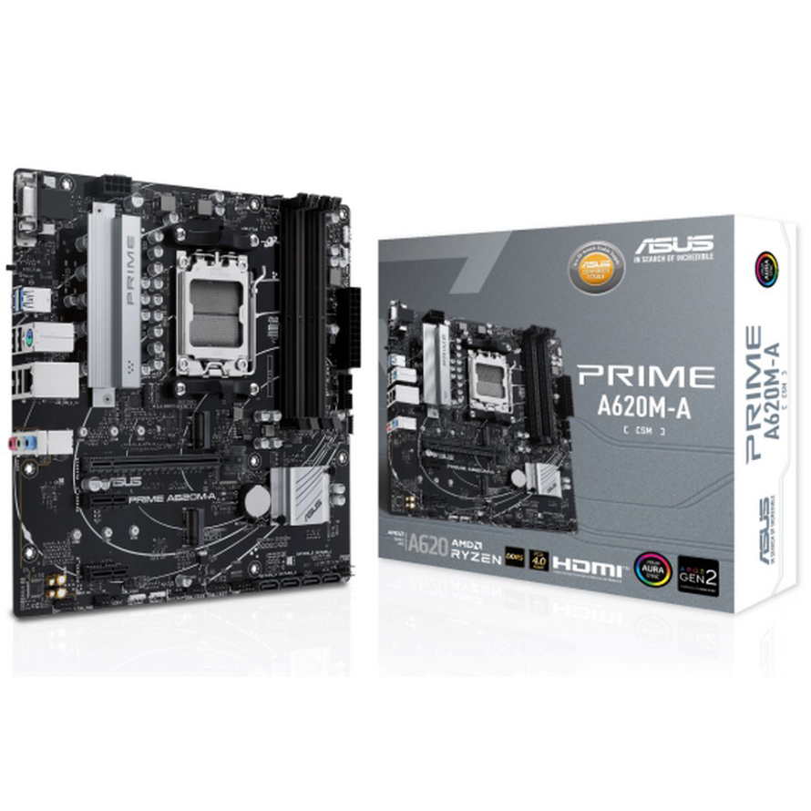 

Материнская плата ASUS PRIME A620M-A-CSM, PRIME A620M-A-CSM