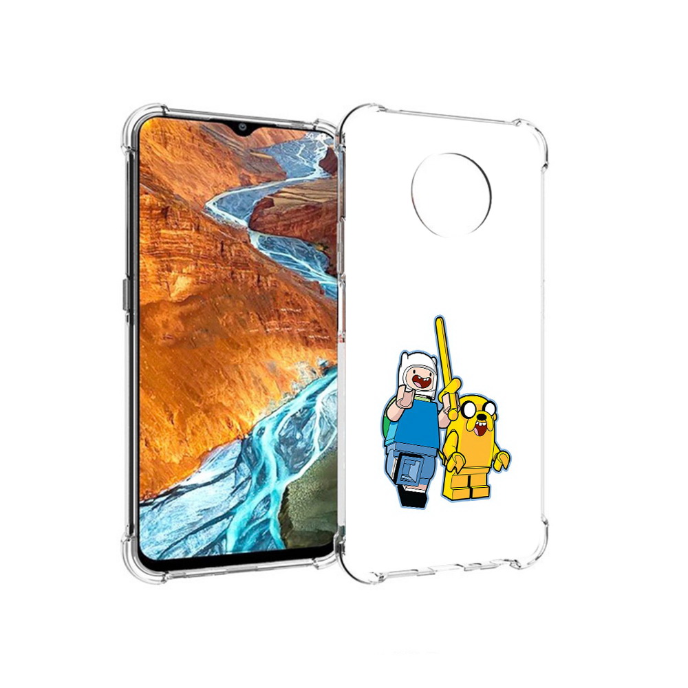 

Чехол MyPads Tocco для Nokia G300 время приключений лего (PT224563.108.274), Прозрачный, Tocco