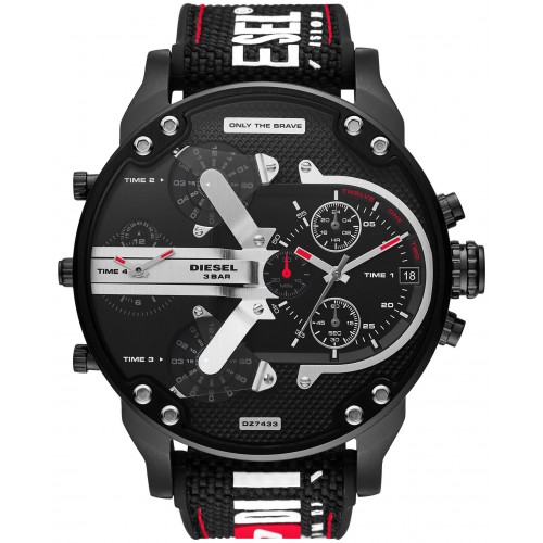 

Наручные часы мужские DIESEL DZ7433 черные, DZ7433