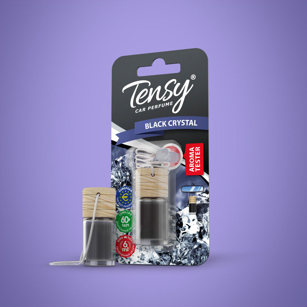 

Ароматизатор в машину Tensy ТВ57 Черный лед