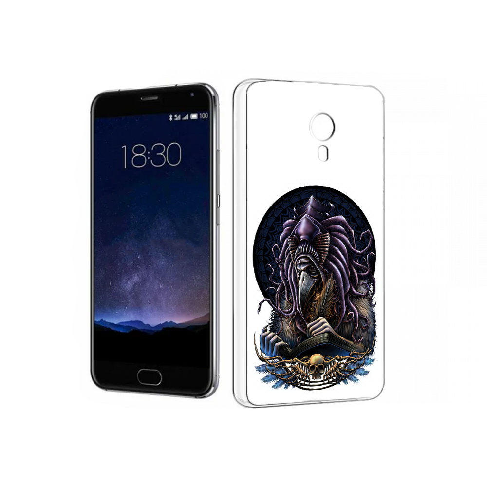

Чехол MyPads Tocco для Meizu Pro 5 умный ворон (PT18126.86.650), Прозрачный, Tocco