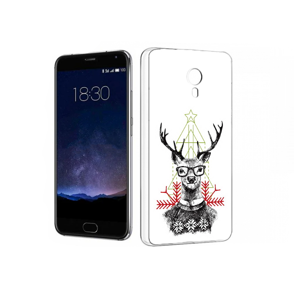 

Чехол MyPads Tocco для Meizu Pro 5 умный олень (PT18126.86.652), Прозрачный, Tocco