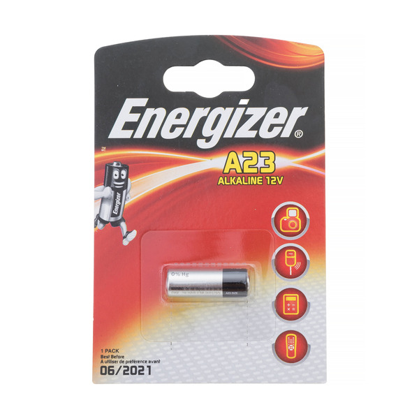 

Батарейка Energizer Alkaline 23А / 12В (12V) / 1 штука