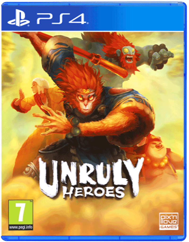 Игра Unruly Heroes (PlayStation 4, русские субтитры)