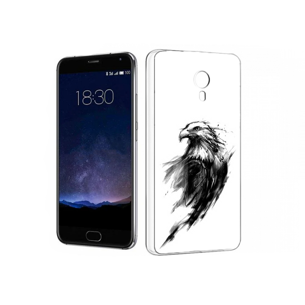 

Чехол MyPads Tocco для Meizu Pro 5 чб птица (PT18126.86.670), Прозрачный, Tocco
