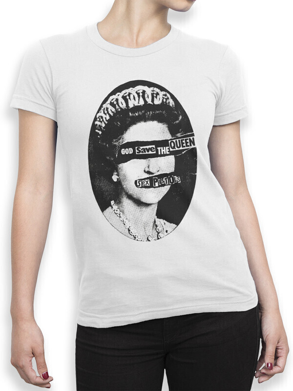 фото Футболка женская dream shirts sex pistols - god save the queen 10008391 белая l