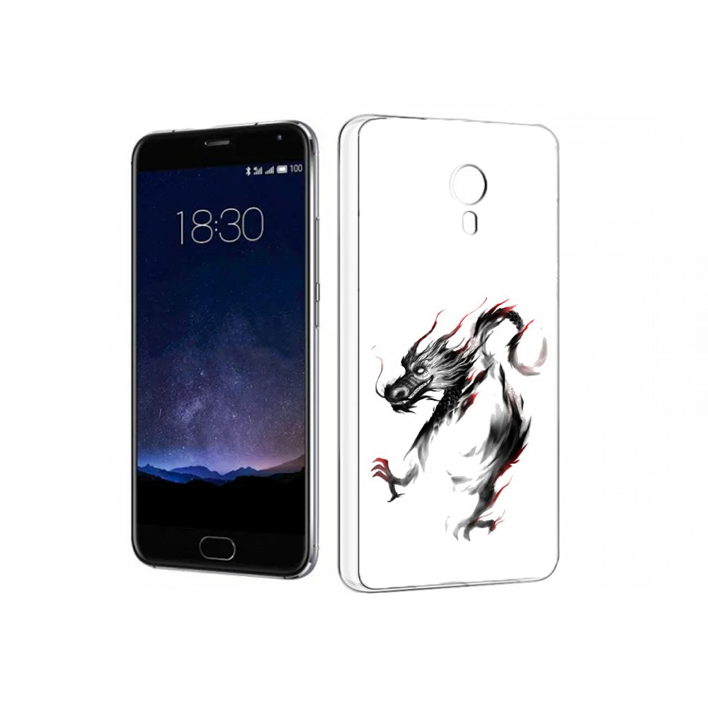 

Чехол MyPads Tocco для Meizu Pro 5 черный дракон (PT18126.86.690), Прозрачный, Tocco