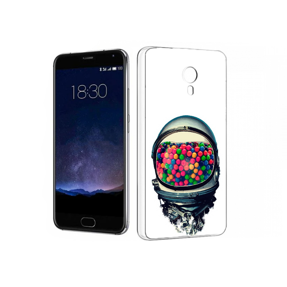 

Чехол MyPads Tocco для Meizu Pro 5 шлем космонавта (PT18126.86.700), Прозрачный, Tocco