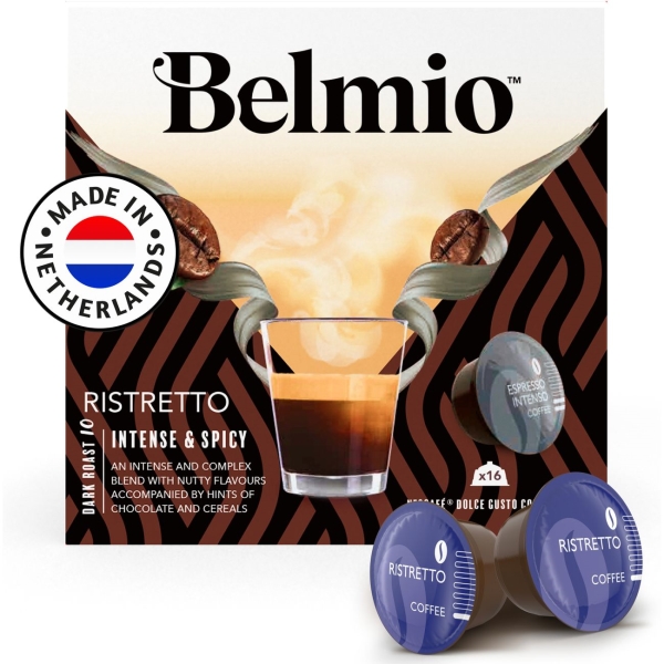 

Кофе в капсулах Belmio Espresso Ristretto, 16 шт, Espresso Ristretto, 16 шт