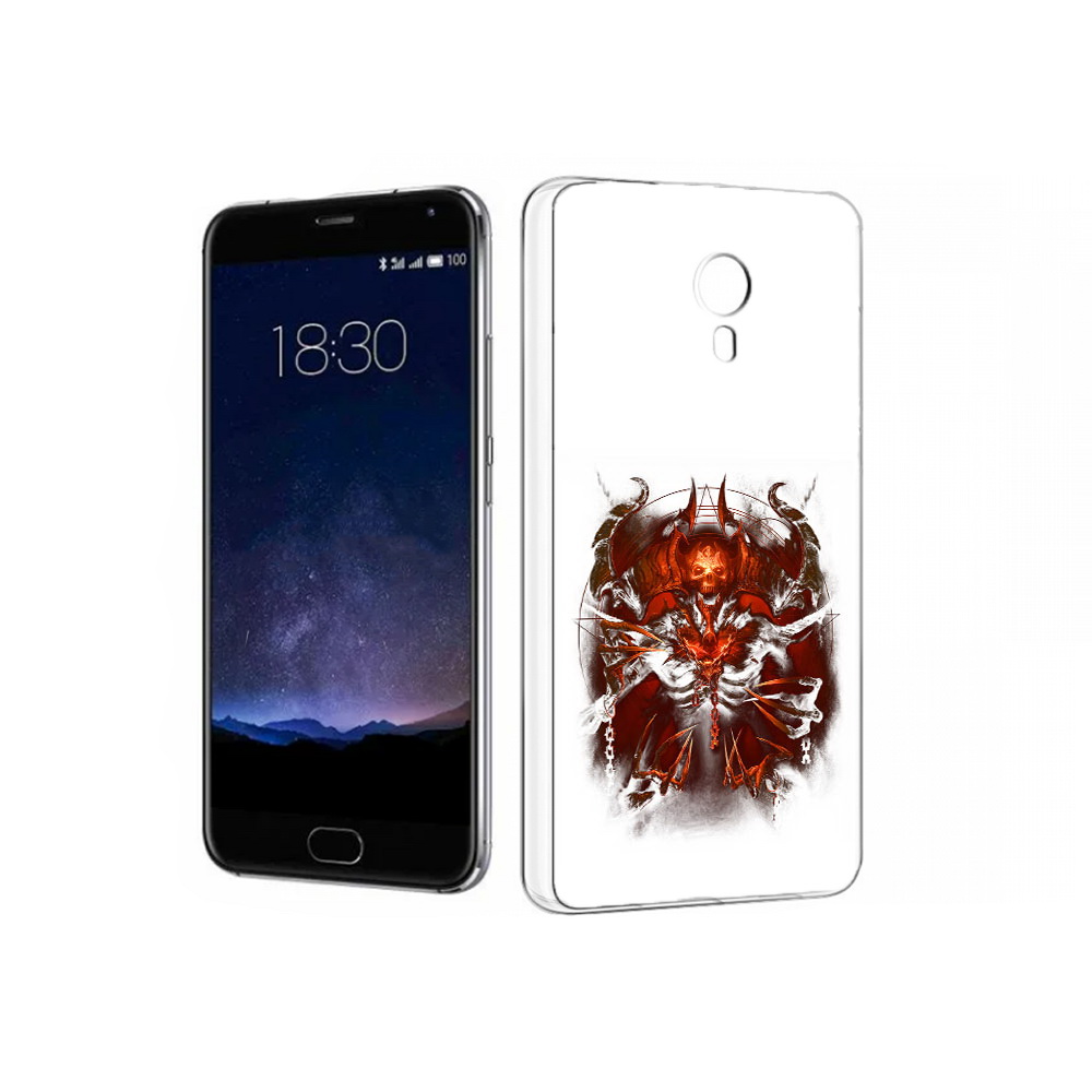 

Чехол MyPads Tocco для Meizu Pro 5 яркий демон (PT18126.86.708), Прозрачный, Tocco