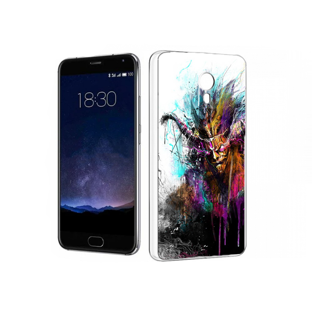 

Чехол MyPads Tocco для Meizu Pro 5 яркий дьявол (PT18126.86.709), Прозрачный, Tocco