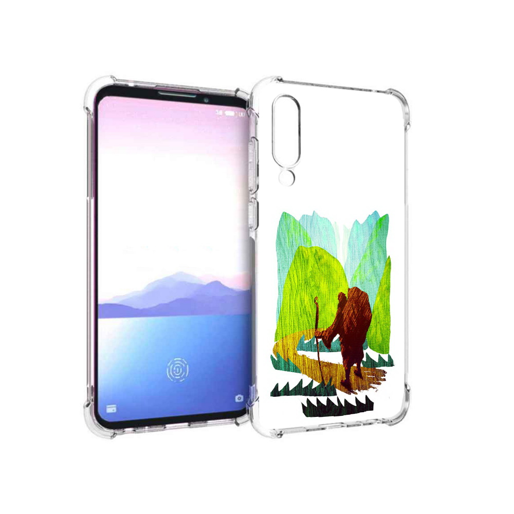 

Чехол MyPads Tocco для Meizu 16XS Лесная тропа (PT136345.89.106), Прозрачный, Tocco