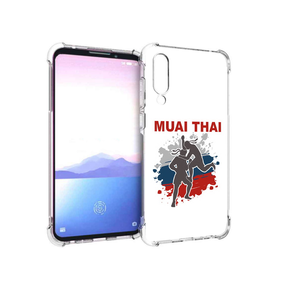 

Чехол MyPads Tocco для Meizu 16XS Муайтай (PT136345.89.123), Прозрачный, Tocco