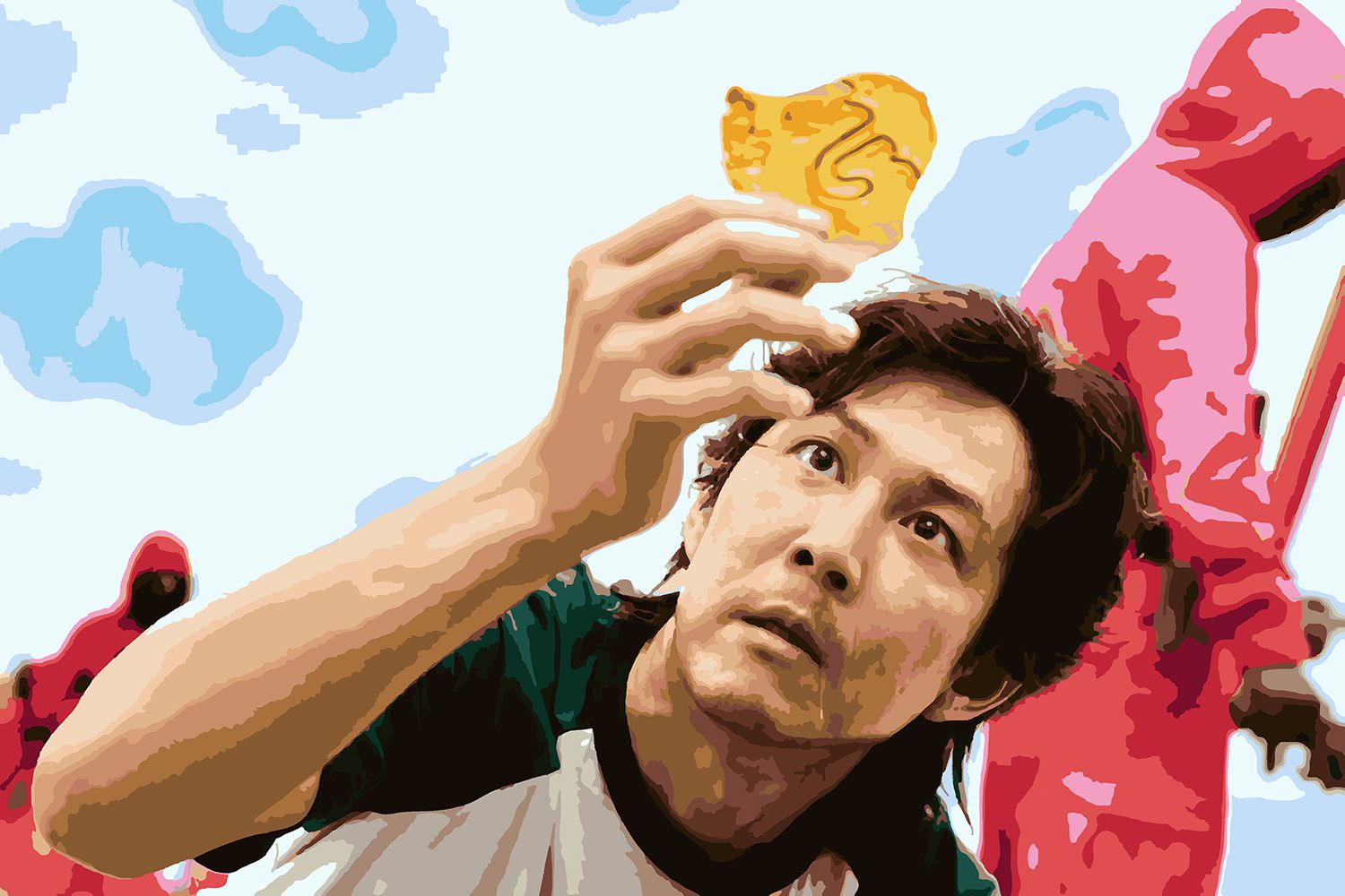 

Картина по номерам Красиво Красим Игра в кальмара - Сахарная сота, 70 х 100 см, Игра в кальмара - Сахарная сота