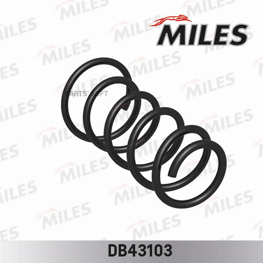 

MILES Пружина 2шт. в упаковке MILES DB43103 цена за 1шт. RENAULT DUSTER 1.6 передняя 2шт