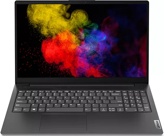 фото Ноутбук lenovo v15 gen2 itl black (82kb003cru)