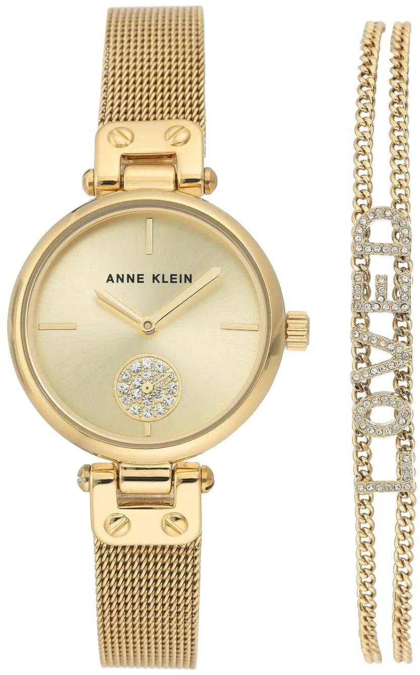 фото Наручные часы женские anne klein 3552gbst