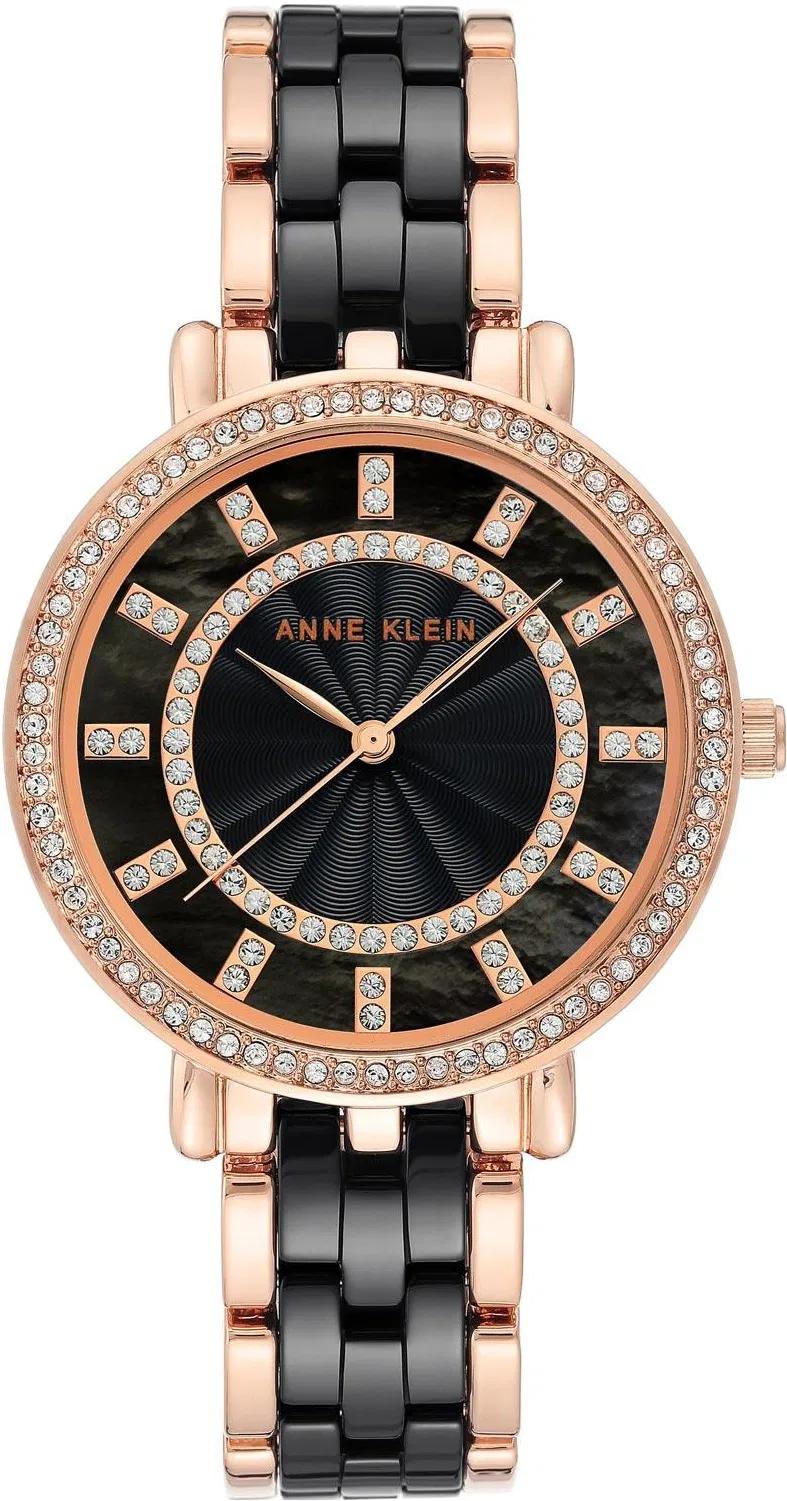 фото Наручные часы женские anne klein 3810bkrg