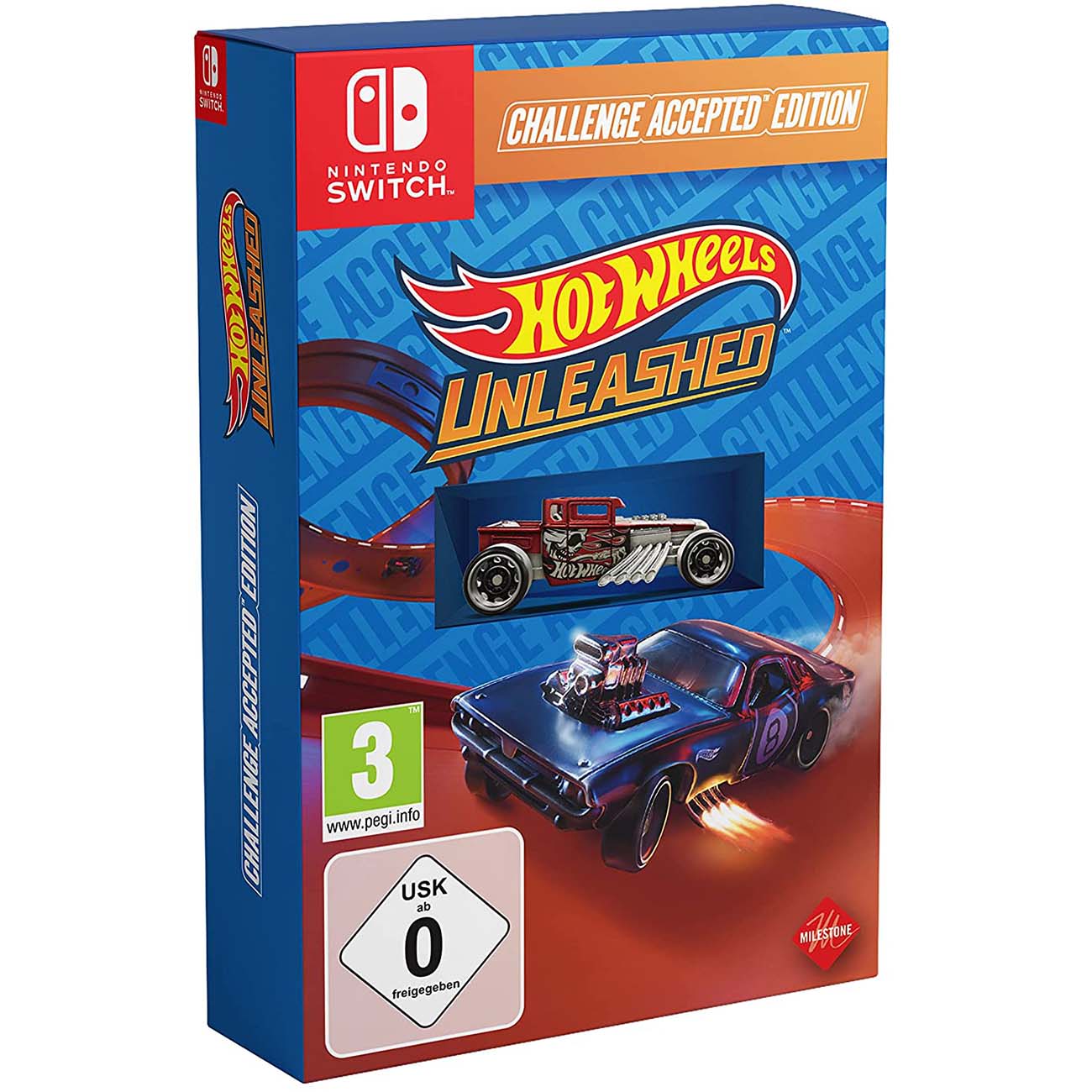 фото Игра hot wheels unleashed. cae для nintendo switch milestone