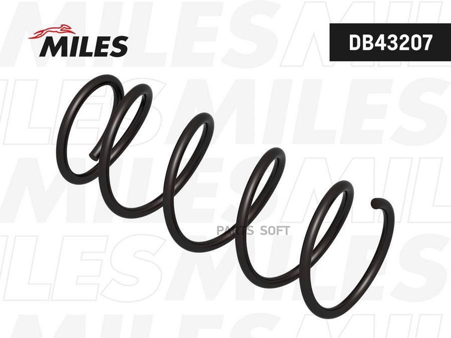 

MILES Пружина передней подвески NISSAN CUBE, TIIDA C11 SC11 04- OBK C4N31801 DB43207 2шт