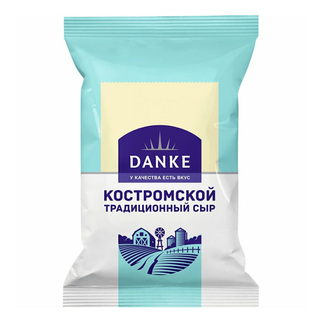 Сыр полутвердый Danke Костромской традиционный 45% 180 г