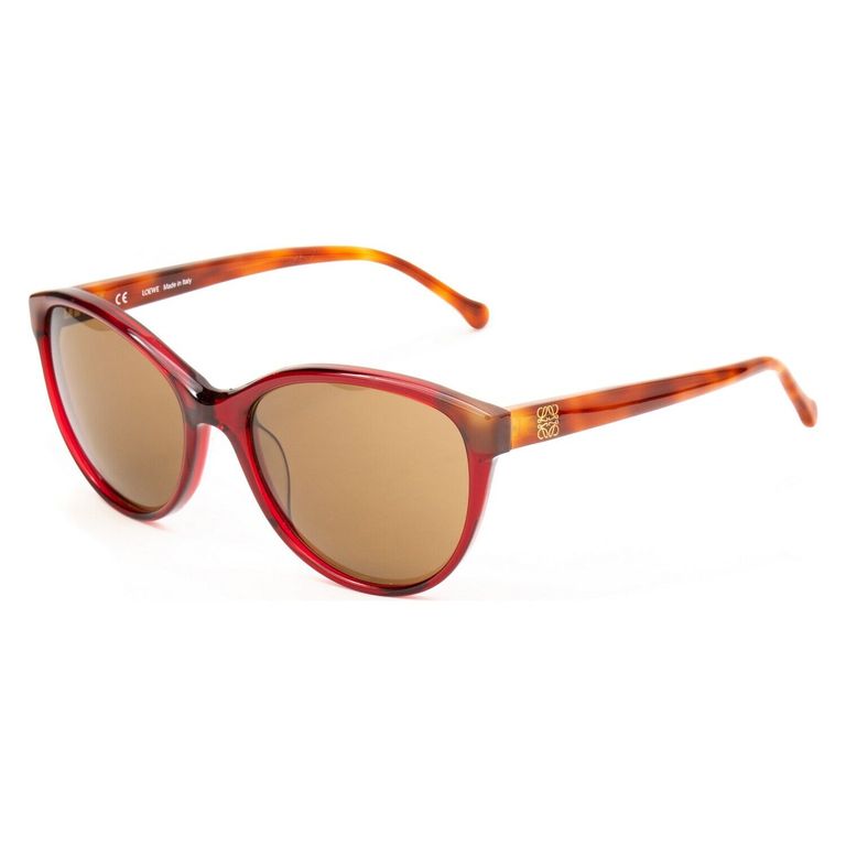 Солнцезащитные очки женские Loewe VLWA19M0954 коричневые