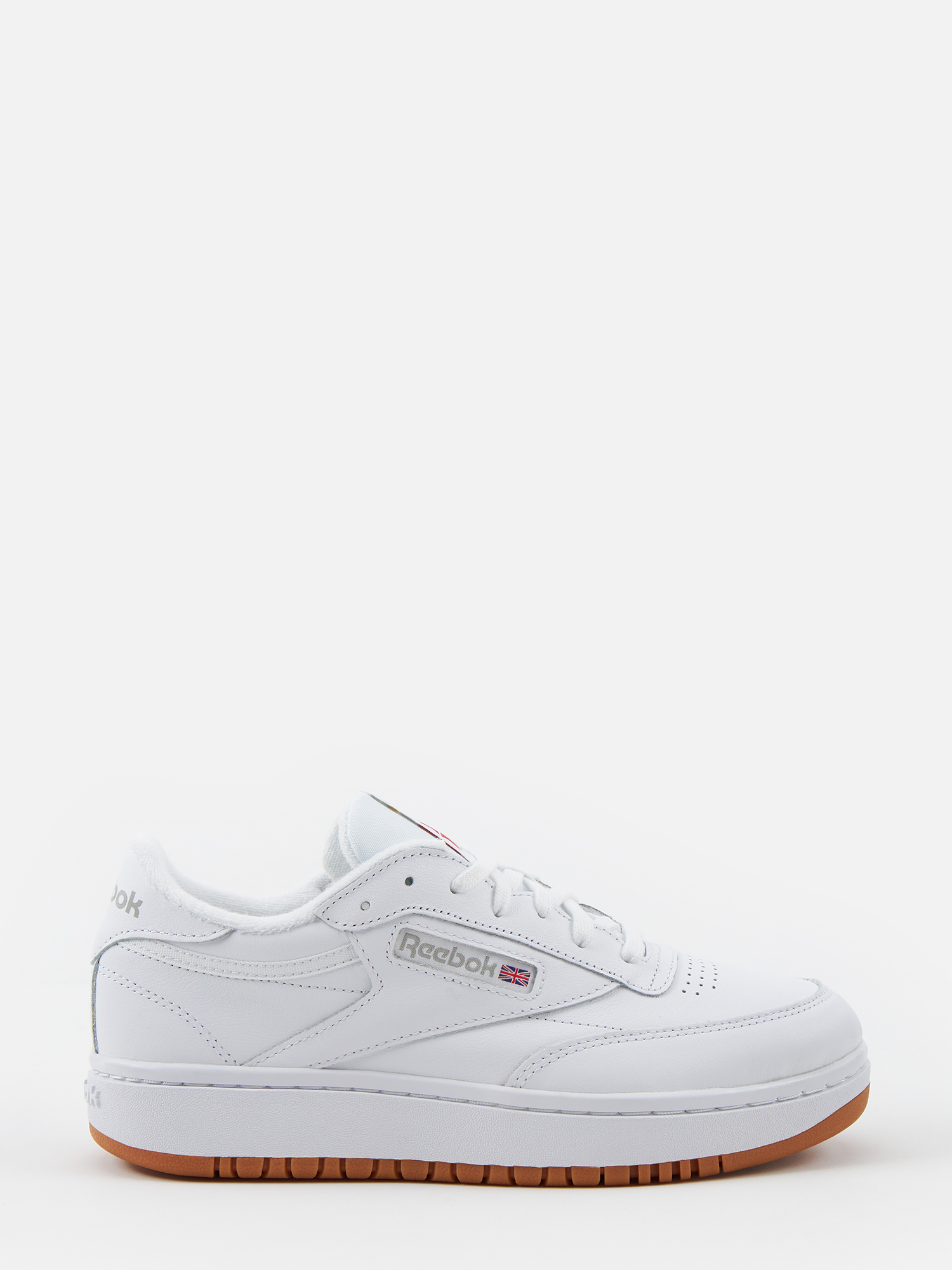 

Кеды женские Reebok Club C Double FV5658 белые 6.5 US, Белый, Club C Double