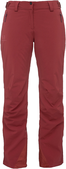 

Брюки женские Salomon LC1559300 красные S/R, LC1559300