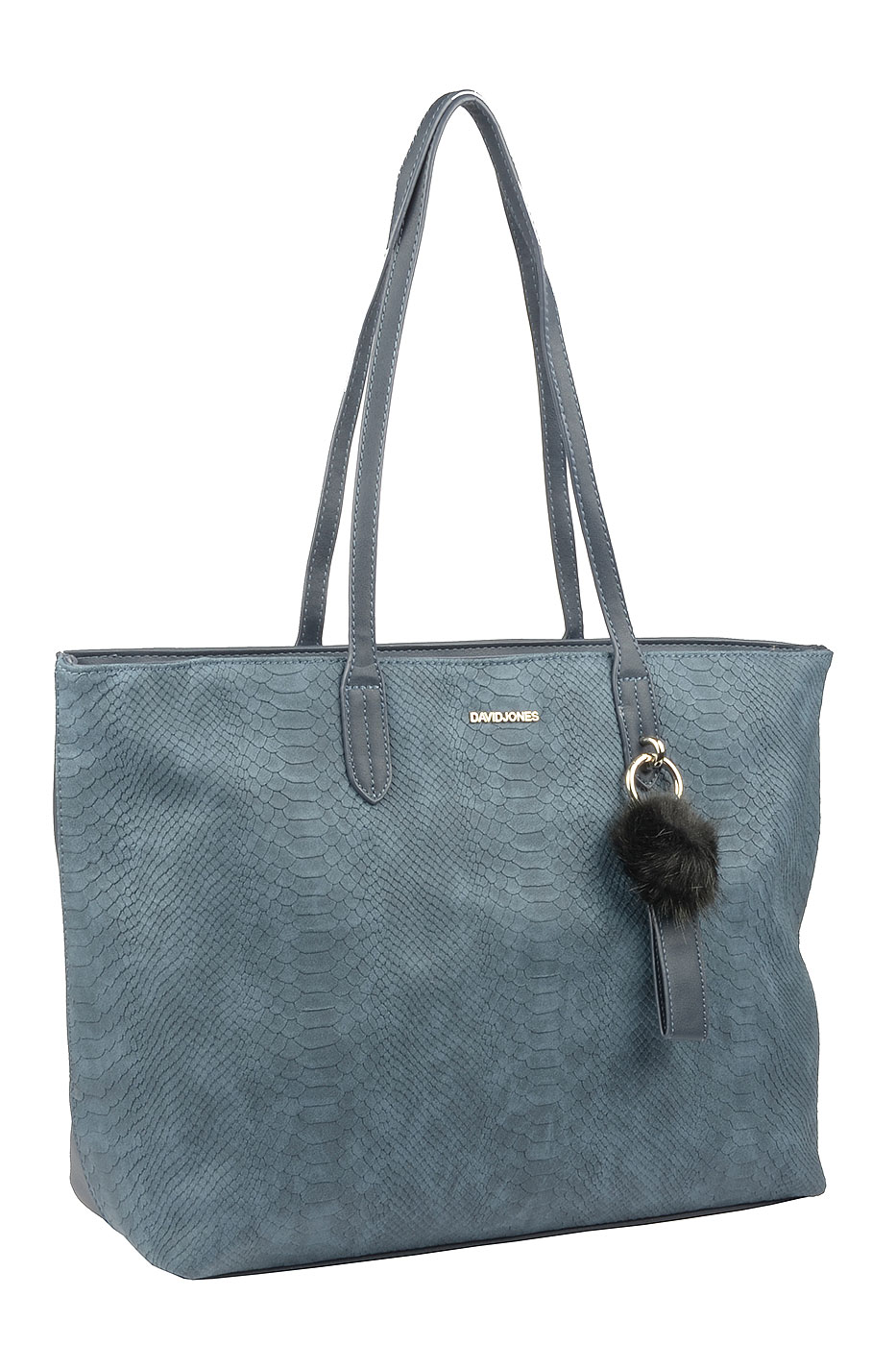 

Комплект (брелок+сумка) женский David Jones 3538, синий, 3538