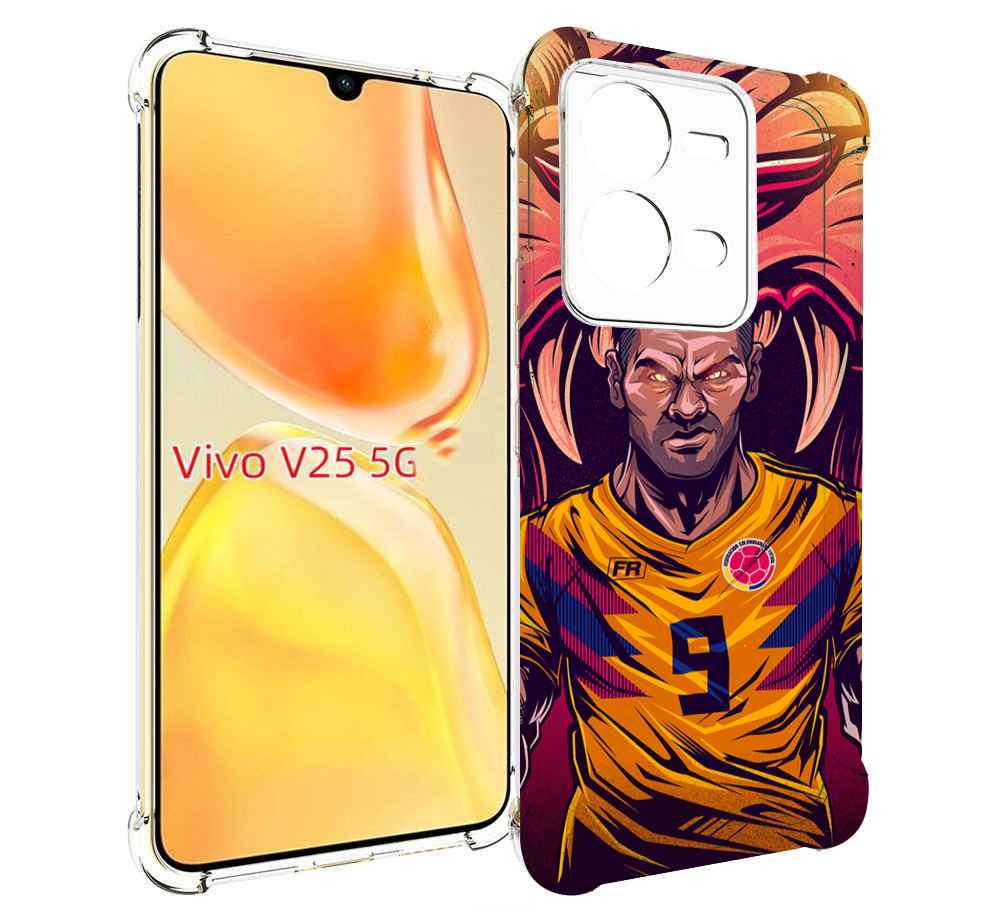

Чехол MyPads парень-тигр-красный для Vivo V25 5G / V25e, Прозрачный, Tocco