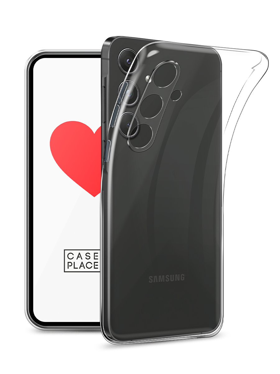 

Чехол на Samsung Galaxy A55 5G прозрачный, 2109450-1