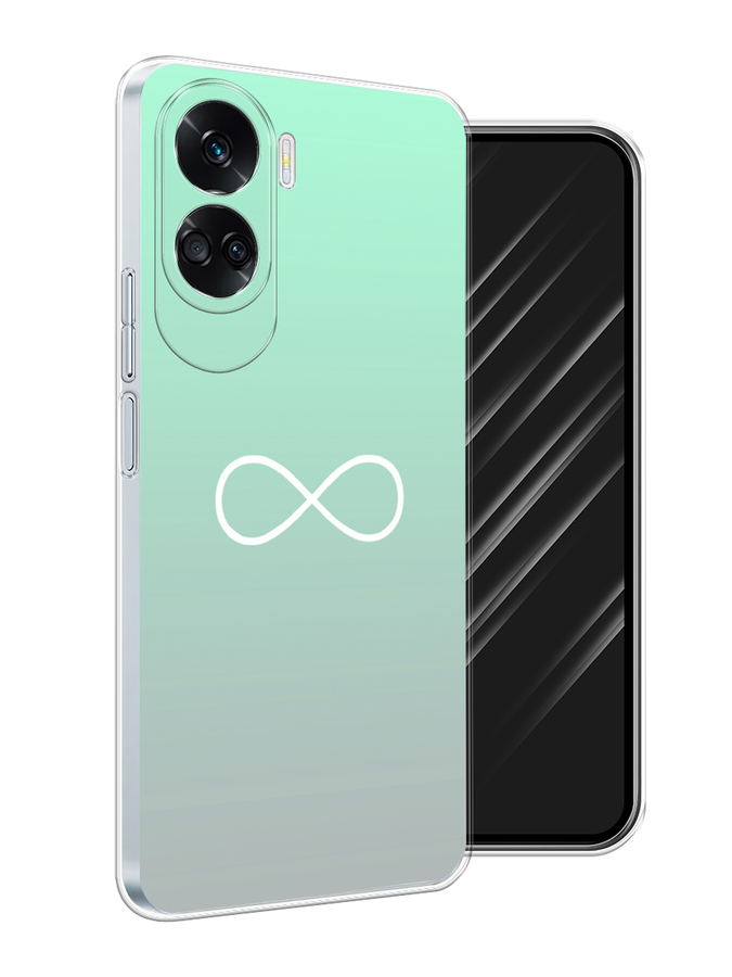 

Чехол Awog на Honor 90 Lite "Бесконечность от Тиффани", Бирюзовый, 6122350-1