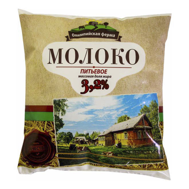 

Молоко 3,2% 1 л Олимпийская ферма
