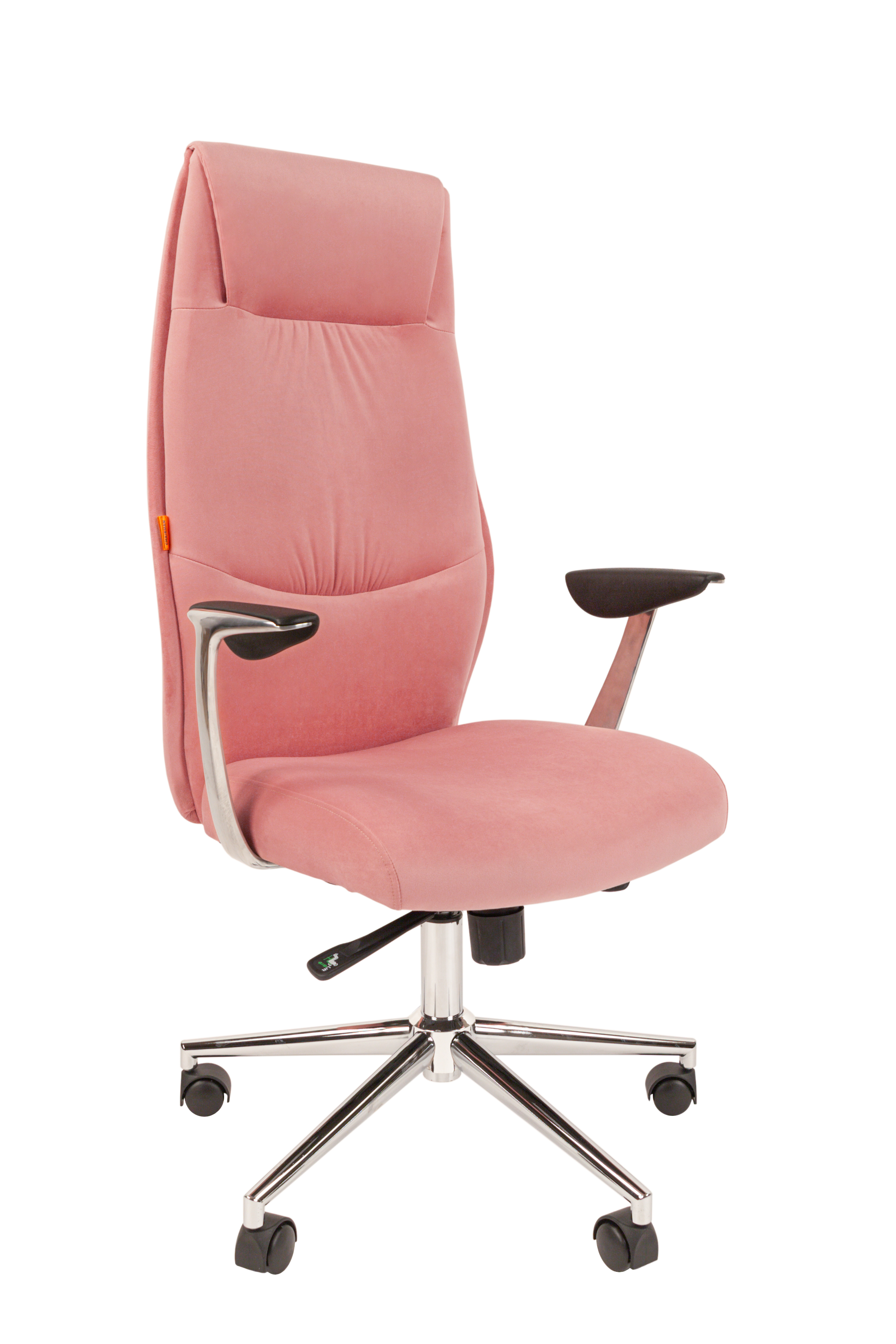 фото Домашнее компьютерное кресло chairman home vista ткань розовый