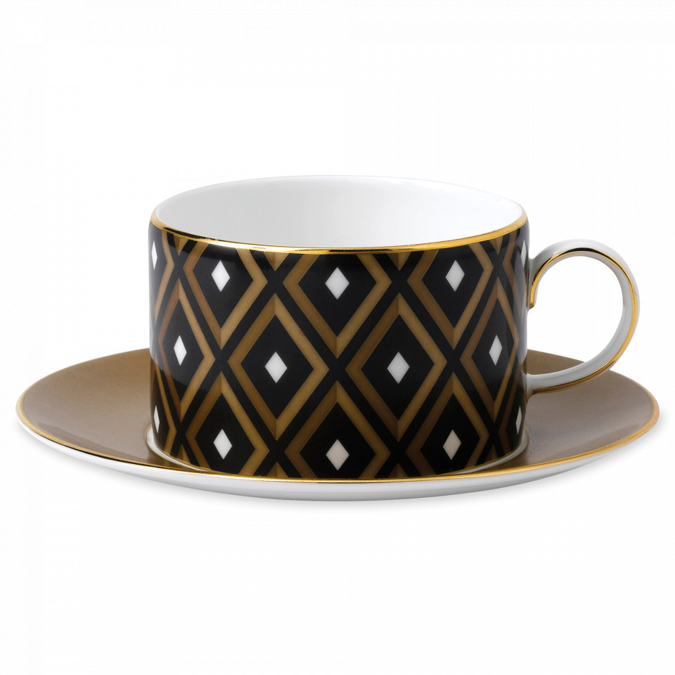 

Пара чайная, WEDGWOOD, Arris,180 мл, костяной фарфор, Коричневый