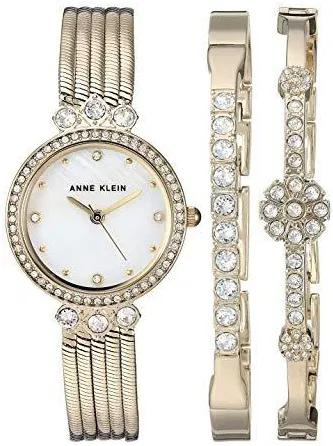 фото Наручные часы женские anne klein 3202gbst