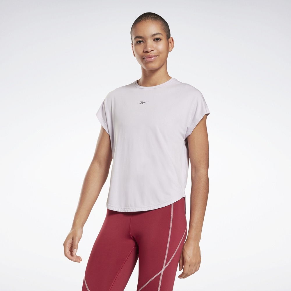 

Футболка женская Reebok H51444 розовая L, Розовый, H51444
