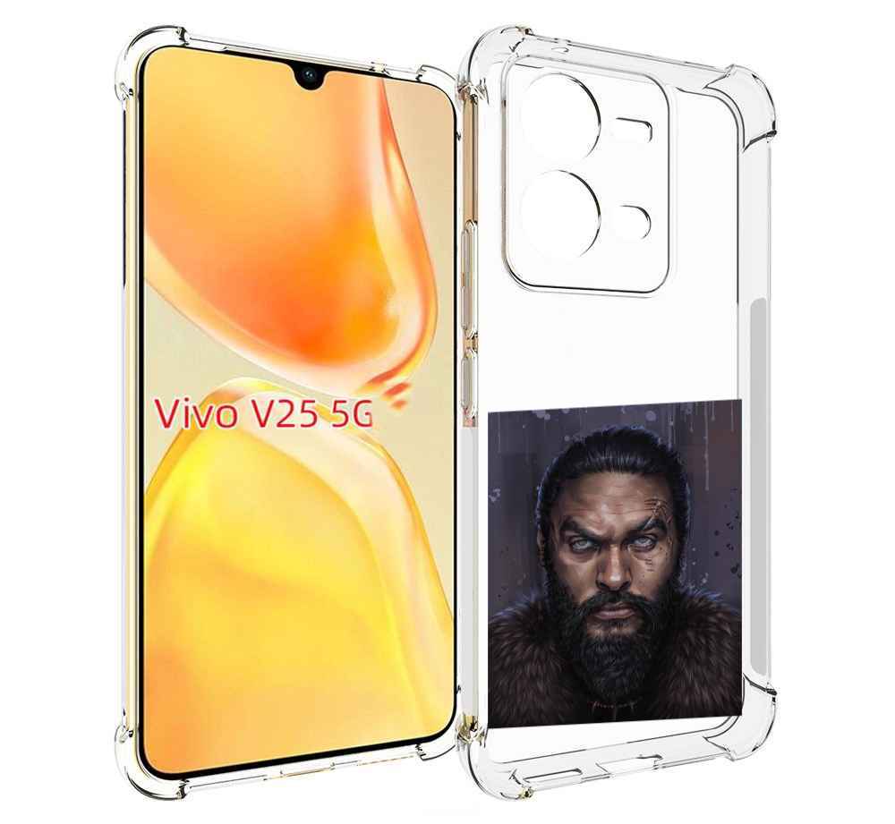 

Чехол MyPads портрет-императора для Vivo V25 5G / V25e, Прозрачный, Tocco
