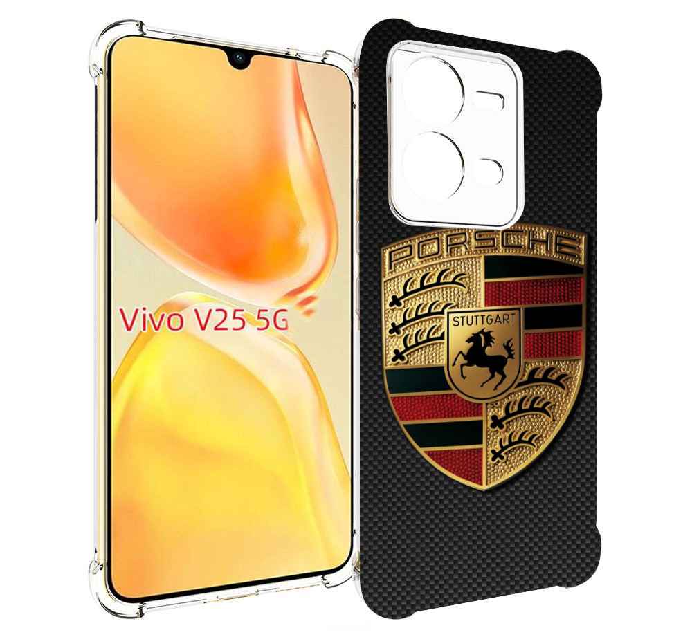 

Чехол MyPads porsche 1 для Vivo V25 5G / V25e, Прозрачный, Tocco