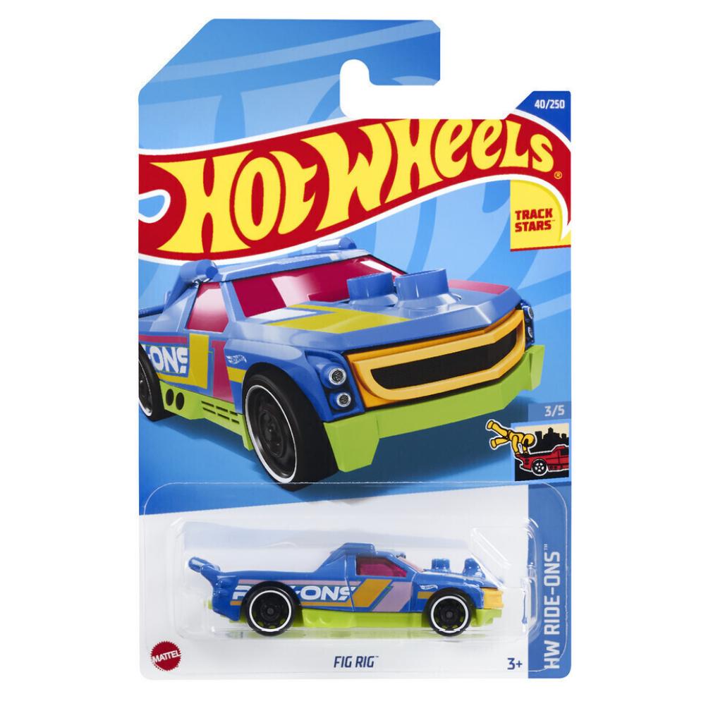 фото Машинка hot wheels fig rig голубый c4982/hcv42